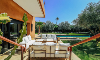 Villa Zitouna Open Plan Seating Area with View | Marrakesh, Morocco