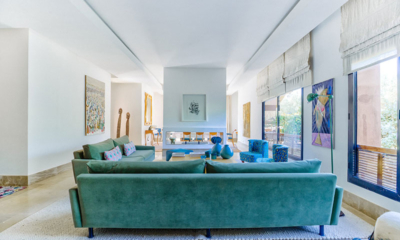 Villa Zitouna Indoor Living Area | Marrakesh, Morocco