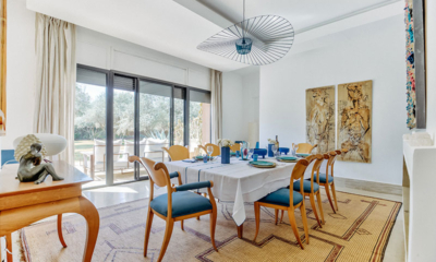 Villa Zitouna Up Stairs Dining Area | Marrakesh, Morocco
