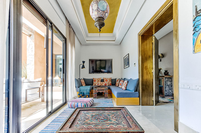 Villa Zitouna Lounge Room | Marrakesh, Morocco