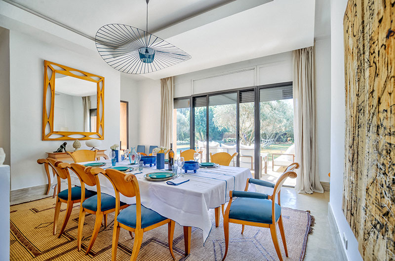 Villa Zitouna Dining Area | Marrakesh, Morocco