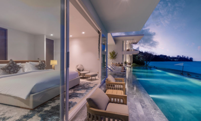 Villa Amann Bedroom Two View at Night | Kamala, Phuket