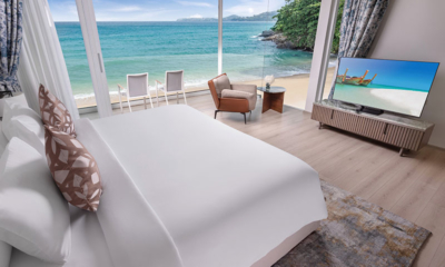 Villa Amann Bedroom Four with TV and Sea View | Kamala, Phuket
