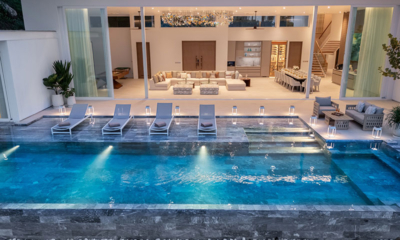 Villa Amann Pool at Night | Kamala, Phuket