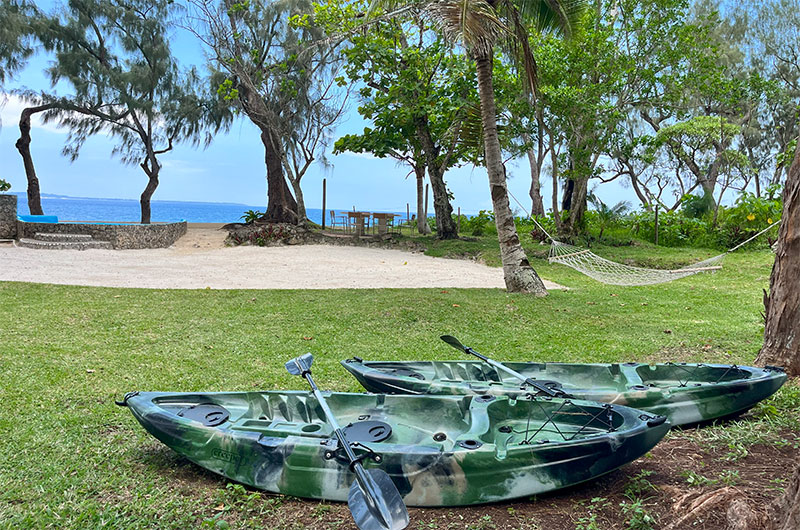 Rockpools Gardens with Kayaks and Sea View | Efate, Vanuatu