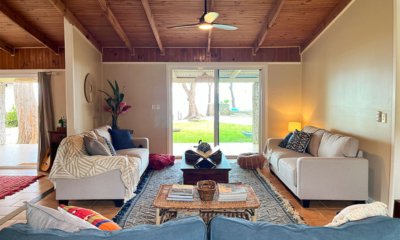 Rockpools Living Room with View | Efate, Vanuatu