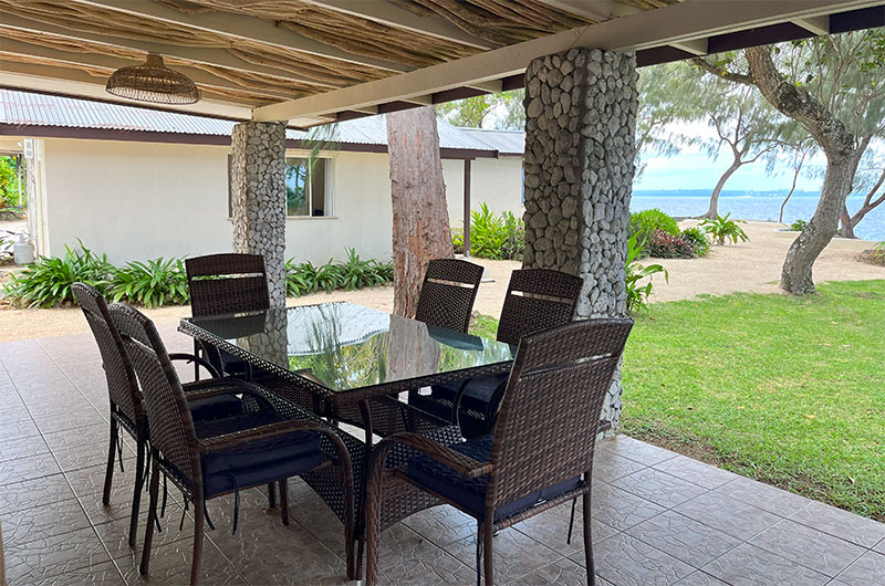 Rockpools Open Plan Dining Area | Efate, Vanuatu