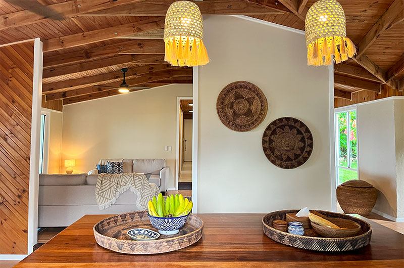 Rockpools Living and Kitchen Area | Efate, Vanuatu