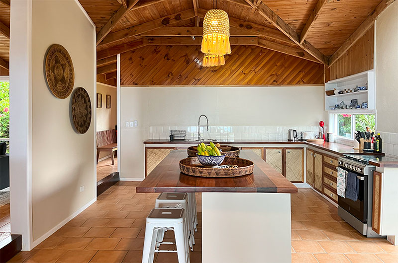 Rockpools Kitchen Area | Efate, Vanuatu