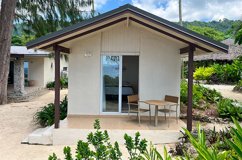 Rockpools Bedroom One Outside View | Efate, Vanuatu