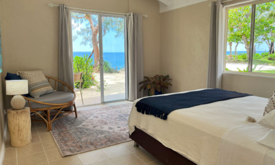 Rockpools Bedroom One with Sea View | Efate, Vanuatu