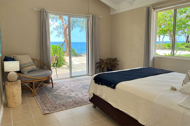 Rockpools Bedroom One with Sea View | Efate, Vanuatu