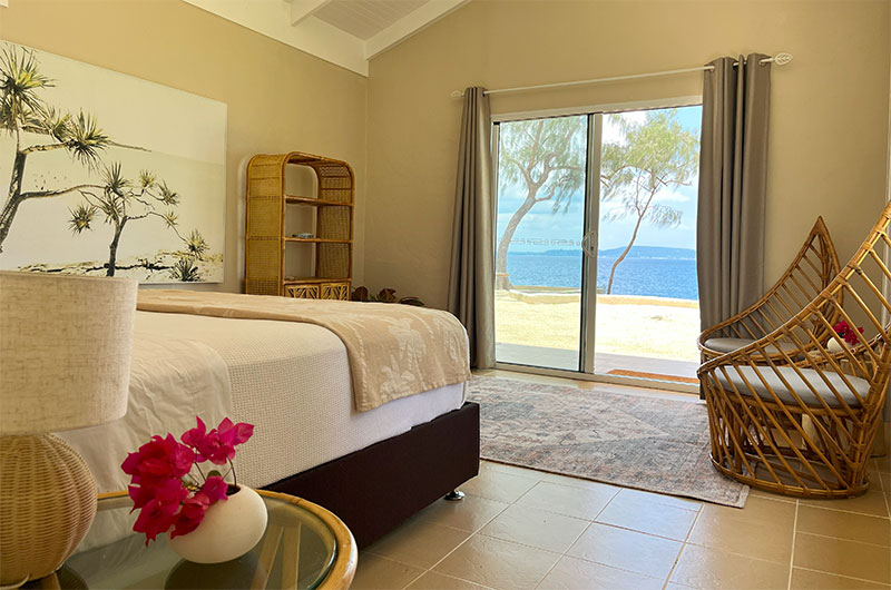 Rockpools Bedroom Two with Sea View | Efate, Vanuatu