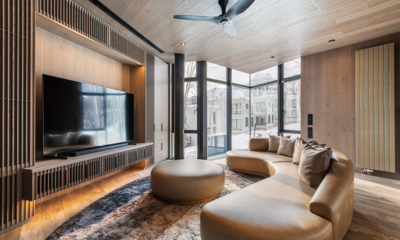Corniche Hirafu Living Area with TV | Hirafu, Niseko