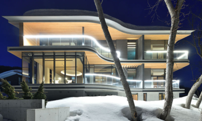 Kamakura Exterior at Night | Hirafu, Niseko
