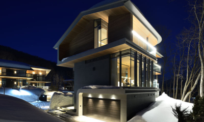 Kamakura Outdoor Area with Snow View at Night | Hirafu, Niseko