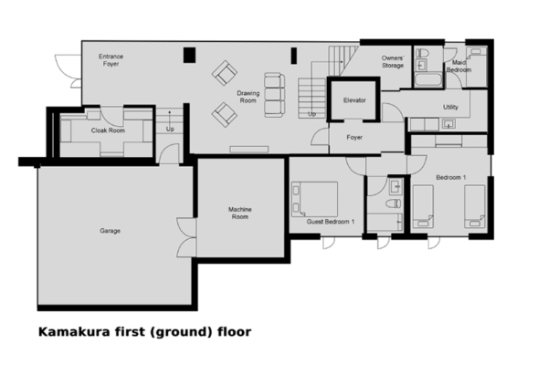 Niseko Kamakura Floorplan 01