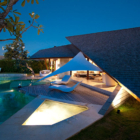The Layar Three Bedroom Villa Swimming Pool at Night | Seminyak, Bali