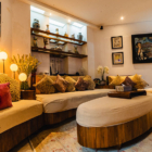 Lataliana Villas Villa Ta Indoor Lounge Area | Seminyak, Bali