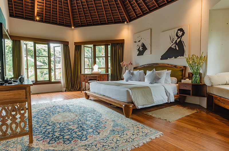 Lataliana Villas Villa Ta Bedroom Three with View | Seminyak, Bali
