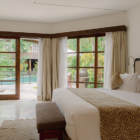 Lataliana Villas Villa Ta Bedroom Four with Pool View | Seminyak, Bali