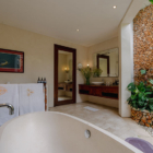 Lataliana Villas Villa Ta Bathroom Four with Bathtub | Seminyak, Bali