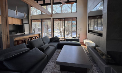 Forest Gardens Living Area with View | Echoland, Hakuba