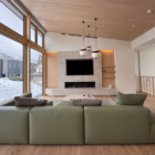 Kyla 7 Living Area with TV and View | Echoland, Hakuba