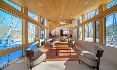 Villa Lily Living Area with View | Echoland, Hakuba
