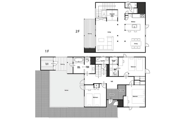 Akatsuki Chalet Floorplan | Furano, Hokkaido