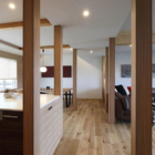 Akatsuki Chalet Living, Kitchen and Dining Area | Furano, Hokkaido