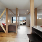 Akatsuki Chalet Living Area with View | Furano, Hokkaido