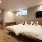 Akatsuki Chalet Bedroom Three with Twin Beds | Furano, Hokkaido