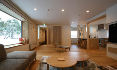 Asanoha Living Area | Furano, Hokkaido