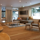 Asanoha Indoor Living Area | Furano, Hokkaido