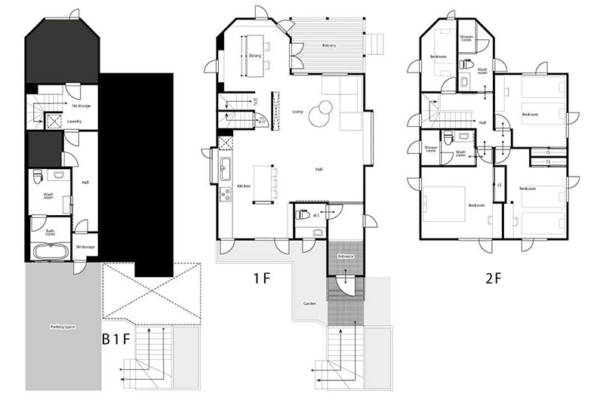 Asanoha Floorplan | Furano, Hokkaido