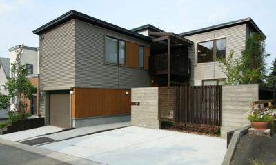 Shimogoryo House Outdoor View | Furano, Hokkaido