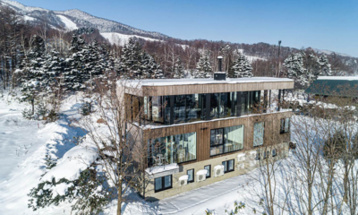 Yama No Oto Outdoor Area with Snow View | Furano, Hokkaido