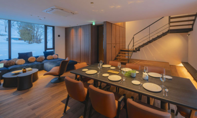 Iori 2 Indoor Living and Dining Area | Kabayama, Niseko