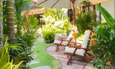 Lataliana Villas Villa Ta Gardens with Seating Area | Seminyak, Bali