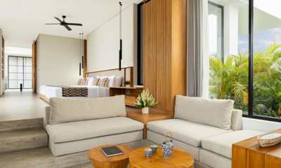 Villa Arita Bedroom One with Lounge Area | Canggu, Bali
