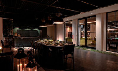 Villa Carpe Diem Dining at Night | Canggu, Bali