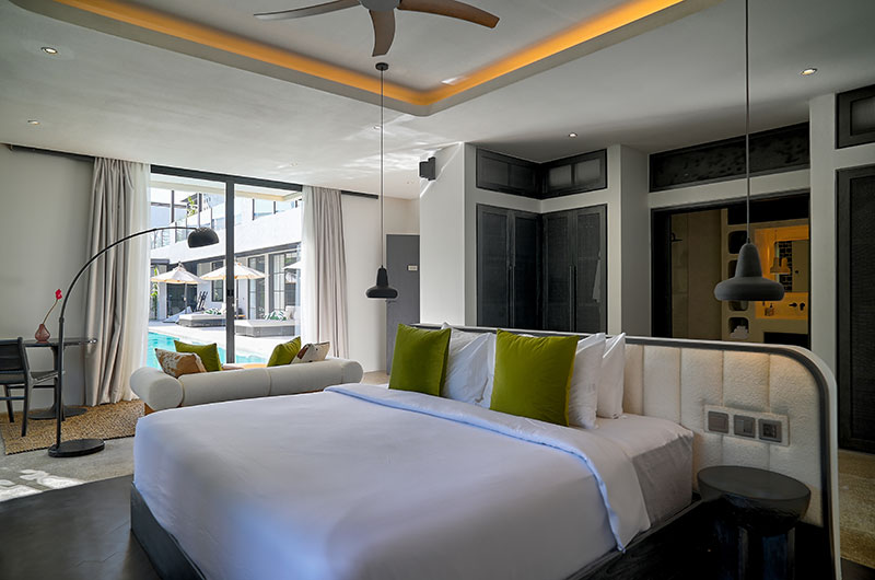 Villa Carpe Diem Bedroom One with Pool View | Canggu, Bali