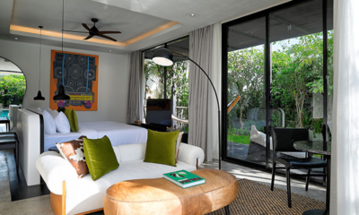 Villa Carpe Diem Bedroom One with TV | Canggu, Bali