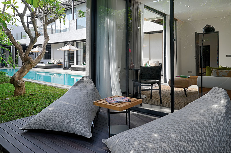 Villa Carpe Diem Bedroom One with Balcony and View | Canggu, Bali