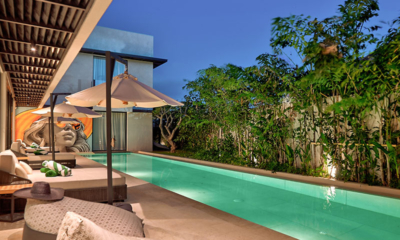Villa Carpe Diem Pool at Night | Canggu, Bali