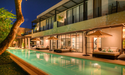 Villa Carpe Diem Swimming Pool at Night | Canggu, Bali