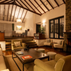 Camellia Hills Living Area at Night | Dickoya, Sri Lanka