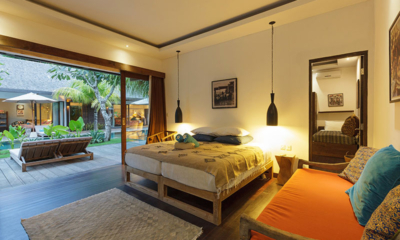 Villa Emile Bedroom Three Night View | Uluwatu, Bali