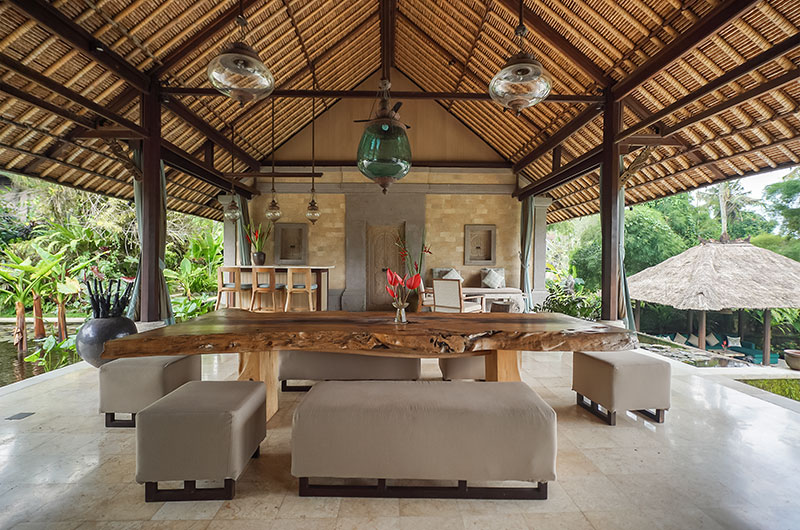 Villa Imogiri Dining Area | Ubud, Bali